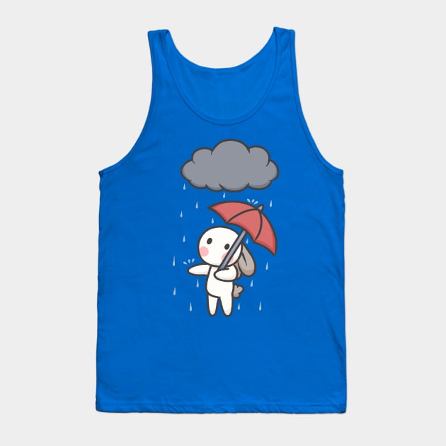 Rainy day doodle bunny Tank Top by KammyBale